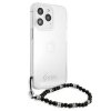 Guess GUHCP13XKPSBK iPhone 13 Pro Max 6,7 Transparent hardcase Black Pearl